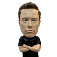 Elon Musk DOGE Occupy Mars Space X Collectors Bobblehead picture