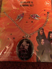 DISNEY DESCENDANTS3 NECKLACE AND EARRING SET AGE 3+, NEW. picture