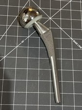 Medical Display 8 Inch VTG HIP REPLACEMENT STEM BALL JOINT IMPLANT picture