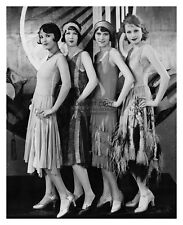 SEXY FLAPPER GIRLS VINTAGE 1920s 8X10 PHOTO picture