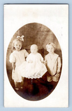 RPPC 1911. THE CHILDREN OF BARABOO, WISCONSIN. POSTCARD ST4 picture