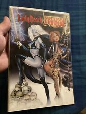 LADY DEATH/MEDIEVAL WITCHBLADE #1 NM  RED FOIL (DYNAMIC FORCES) 38/499 2001 picture
