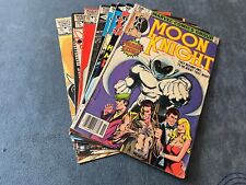 Moon Knight 1-4 23 24 26 28 Marvel 1980 Comic Book Lot Key Issues Mid Low Grades picture