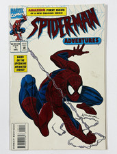 Spider-Man Adventures #1 (1994) Embossed Foil Animated Series FN picture