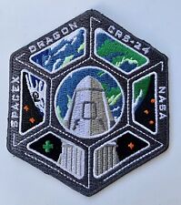 Original SPACEX CRS-24 NASA COMMERCIAL ISS RESUPPLY MISSION PATCH DRAGON RECON picture