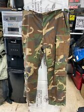 TROUSERS, AIRCREW, COMBAT, WOODLAND CAMOUFAGE, CLASS 1 (SZ: LARGE-SHORT) picture