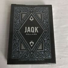 JAQK Cellars Black Limited Edition Playing Cards Series 3 Brand New Sealed 2008 picture