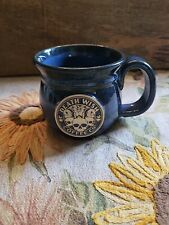 Rare 2023 Death Wish Coffee Blue and Buried Mug 237/2000 Sunset Hill Stoneware picture