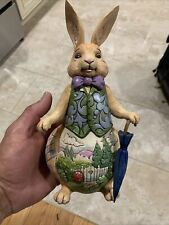 Jim Shore Heartwood Creek Welcome Spring Rabbit Bunny 2009 #4016462 picture