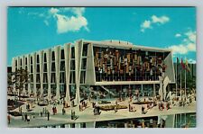Queens NY- New York, New York World's Fair, Hall of Education, Chrome Postcard picture