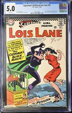 Superman's Girl Friend, Lois Lane #70 CGC VG/FN 5.0 White Pages 1st SA Catwoman picture
