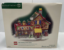 Dept 56 Lego Building Creation Station #56735 with Box North Pole Series  picture