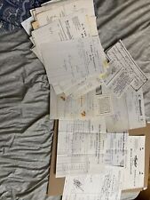 85 + Pieces Pre-1920: Hackensack NJ Man’s Invoices, Bills, Letters: NYC + More picture