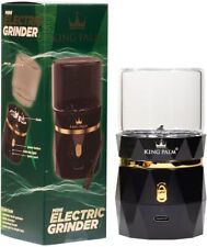 King Palm | Electric Herb & Coffee Grinder with USB type-C Charger | Black picture