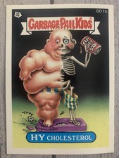 Garbage Pail Kids 15th Series GPK Non Die Cut Hy Cholesterol Card 601b picture