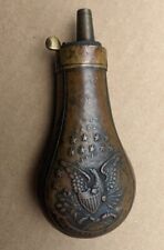 Colt's Patent Pistol Powder Flask Civil War Era Eagle Roots Dragoon Pocket Colt picture
