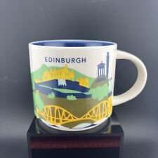 Starbucks Edinburgh Scotland You Are Here YAH Mug 14 Oz 2016 Retired picture
