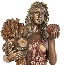 Veronese Persephone Goddess of Vegetation & Underworld Statue Cold Cast Bronze picture