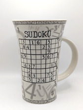 Sudoku Dunoon Bone China Tall Latte Mug How to Play Origins of picture