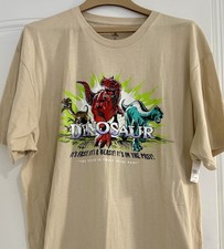 NEW Disney Dinosaur Ride Shirt XL Animal Kingdom Countdown To Extinction NWT picture
