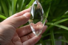 Himalayan High Altitude 99% Water Clear Crystal Quartz 108 Sided Disintegrator10 picture