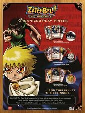 2005 Zatch Bell Card Game Print Ad/Poster Authentic Anime CCG TCG Promo Art 00s picture