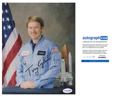 ANTHONY TONY ENGLAND SIGNED 8X10 PHOTO NASA ASTRONAUT SPACE AUTOGRAPH ACOA picture