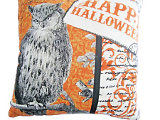 Stratford Home Happy Halloween Owl Pillow 16 x 16 picture