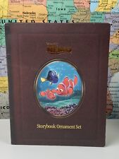 SHIPS SAME DAY Disney Storybook Ornament Set Finding Nemo 6 Tree Ornaments picture