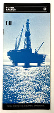 1977 Oil Fossil Fuels Energy Research Develop Administration Vintage Booklet picture