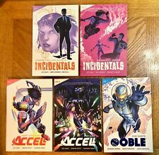 ACCELL (1&2) ~ INCIDENTALS (1&2) ~ NOBLE (v. 1) Graphic Novel Lot Catalyst Prime picture