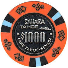 Sahara Tahoe Casino Lake Tahoe Nevada $1000 Chip 1990s picture