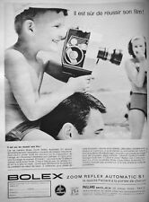 1964 BOLEX ZOOM REFLEX AUTOMATIC S1 PRESS ADVERTISEMENT THE QUALITY picture