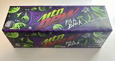 2023 Mountain Dew Pitch Black - 12 Pack Cans - Full Cans picture