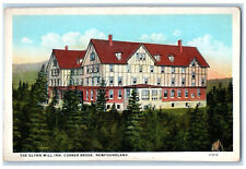 Corner Brook Newfoundland Canada Postcard The Glynn Mill Inn c1930's Vintage picture