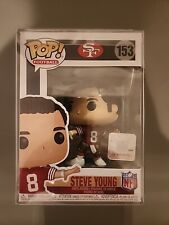 STEVE YOUNG - SF 49ers  Funko Pop NFL #153 Vinyl Figure W/ Protector NM picture
