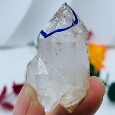 Natural RAW Herkimer Crystal Diamond 3+Crystal Cluster+Mobile water Enhydro 27G picture