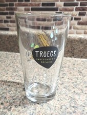 Pint Glass Troegs Brewing Company Hershey Barley Hops Water Yeast Pennsylvania picture