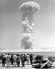 Operation Teapot Nuclear Test Detonation Photo 8x10 1955 Atomic Blast Image picture