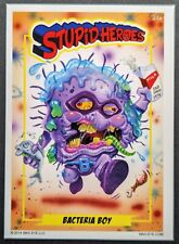 Bacteria Boy 2014 Wax Eye Stupid Hero Card #24a (NM) picture