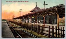 eStampsNet - Fall River Railroad Station Fall River MA Postcard  picture