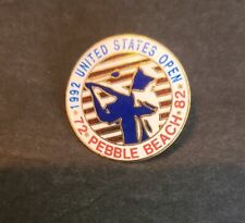 1992 United States Open 72 Pebble Beach 82 Lapel Pin  picture