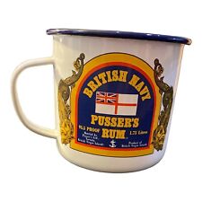 British Navy Pusser's Rum Enameled 