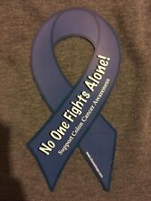 SUPPORT COLON CANCER AWARNESS (NO ONE FIGHTS ALONE) MAGNET picture