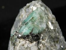 A 100% Natural Light GREEN EMERALD Crystal From Brazil 327gr picture
