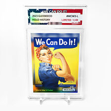 WE CAN DO IT  World War II Holo Card 2023 GleeBeeCo #WCW3-L LIMITED to /49 picture