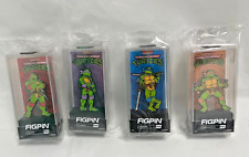 FiGPiN Classic Teenage Mutant Ninja Turtles BUNDLE of 4  - NEW - SEALED picture