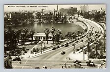 Los Angeles CA-California, Willshire Boulevard, Vintage Postcard picture