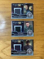 ENDER'S GAME 🪐 Costume Card Lot of 3: #M02, 04, 06 Cryptozoic 2014 picture