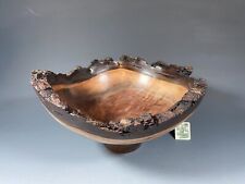 BLACK WALNUT G+ bowl #15412 made by Smithsonian Artist, David Walsh** picture